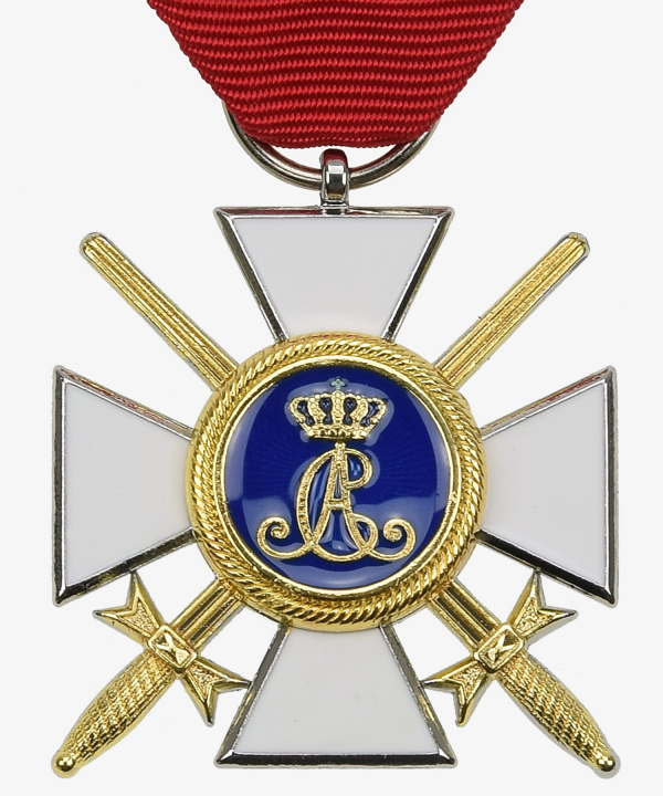 Preview: Sachsen-Weimar-Eisenach, Hausorden der Wachsamkeit,  Vom Weißen Falken Ehrenkreuz  Ritter 2. Abteilung mit Schwerter